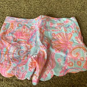 Lilly Pulitzer Buttercup Shorts Size 12